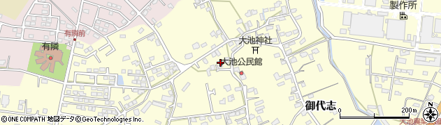 熊本県合志市御代志1366周辺の地図