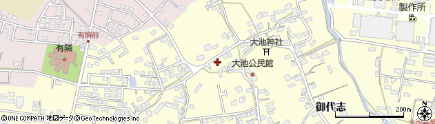 熊本県合志市御代志1356周辺の地図