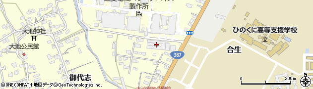 三菱電機ライフサービス株式会社　熊本支店周辺の地図