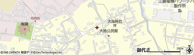 熊本県合志市御代志1367周辺の地図