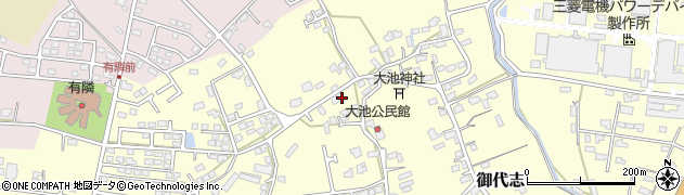 熊本県合志市御代志1365周辺の地図