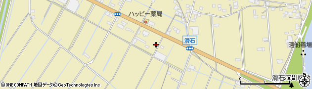 熊本県玉名市滑石2526周辺の地図