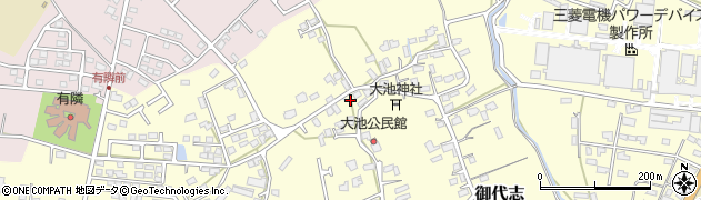 熊本県合志市御代志1369周辺の地図