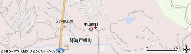 長崎県長崎市琴海戸根町2716周辺の地図