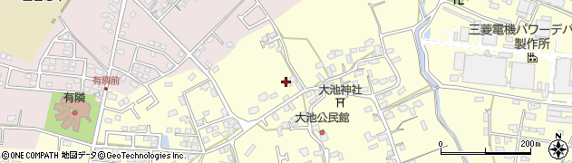 熊本県合志市御代志1256周辺の地図
