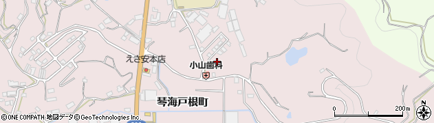 長崎県長崎市琴海戸根町2964周辺の地図