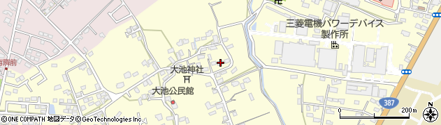 熊本県合志市御代志1109周辺の地図