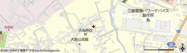 熊本県合志市御代志1164周辺の地図