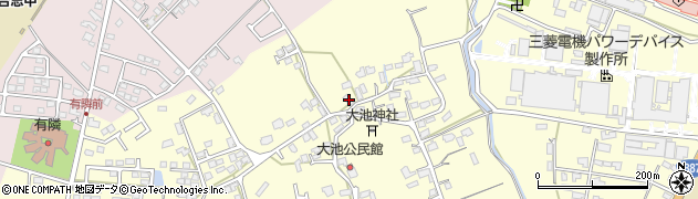 熊本県合志市御代志1251周辺の地図