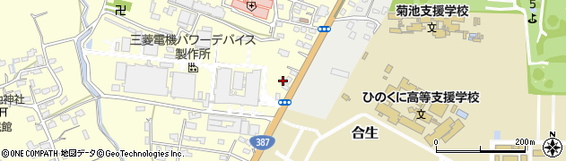 熊本県合志市御代志846周辺の地図