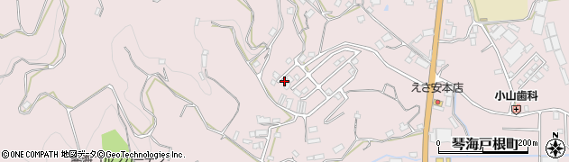 長崎県長崎市琴海戸根町1406周辺の地図