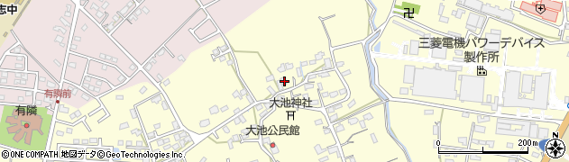 熊本県合志市御代志1244周辺の地図