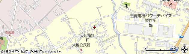 熊本県合志市御代志1163周辺の地図