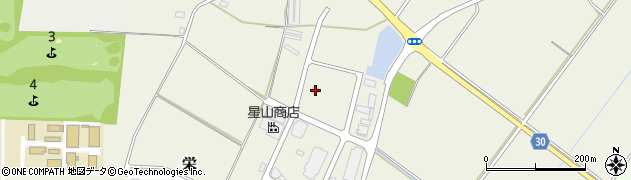 熊本県合志市栄3415周辺の地図