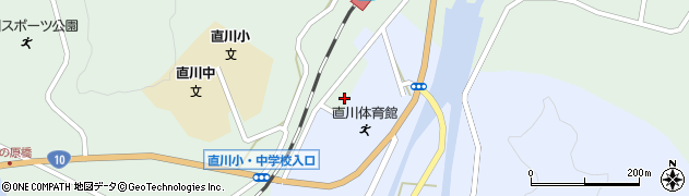 佐伯警察署直川警察官駐在所周辺の地図