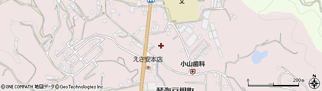長崎県長崎市琴海戸根町2663周辺の地図