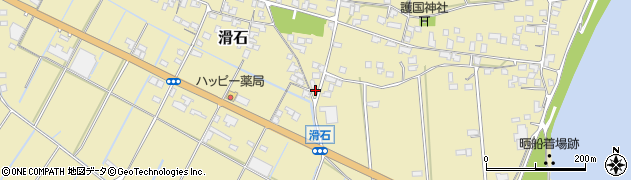 熊本県玉名市滑石2064周辺の地図
