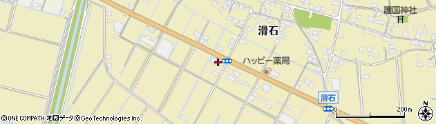 熊本県玉名市滑石2609周辺の地図