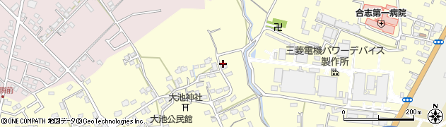 熊本県合志市御代志1138周辺の地図