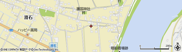 熊本県玉名市滑石2156周辺の地図