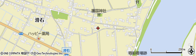 熊本県玉名市滑石2174周辺の地図