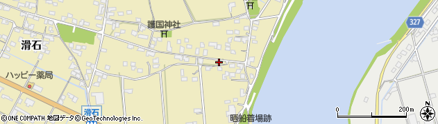 熊本県玉名市滑石2203周辺の地図