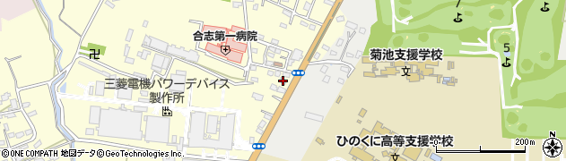 熊本県合志市御代志839周辺の地図