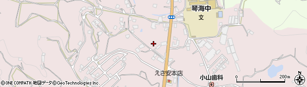 長崎県長崎市琴海戸根町1230-7周辺の地図