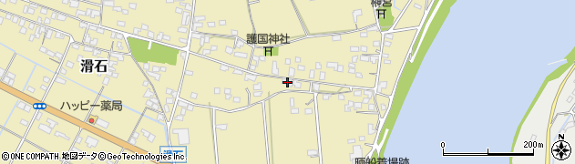 熊本県玉名市滑石2182周辺の地図