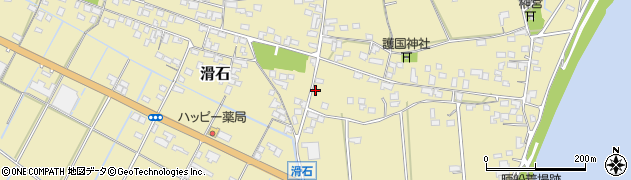 熊本県玉名市滑石2010周辺の地図