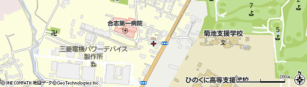 熊本県合志市御代志840周辺の地図