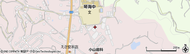 長崎県長崎市琴海戸根町1055-1周辺の地図