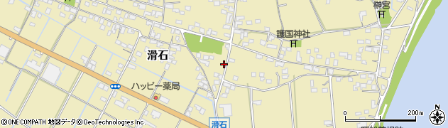 熊本県玉名市滑石2011周辺の地図