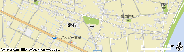 熊本県玉名市滑石2018周辺の地図