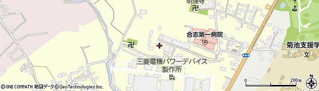 熊本県合志市御代志1001周辺の地図