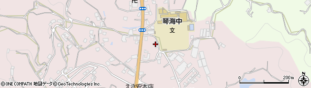 長崎県長崎市琴海戸根町1243周辺の地図