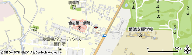熊本県合志市御代志817周辺の地図