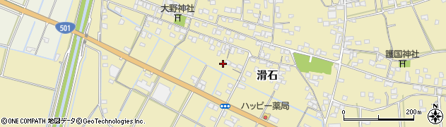 熊本県玉名市滑石1399周辺の地図