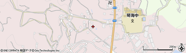 長崎県長崎市琴海戸根町1221周辺の地図