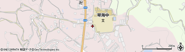 長崎県長崎市琴海戸根町1242周辺の地図