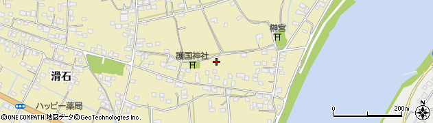 熊本県玉名市滑石1961周辺の地図