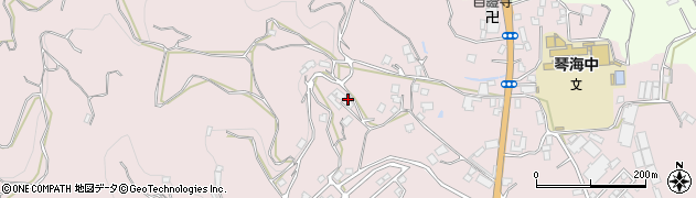 長崎県長崎市琴海戸根町1194周辺の地図