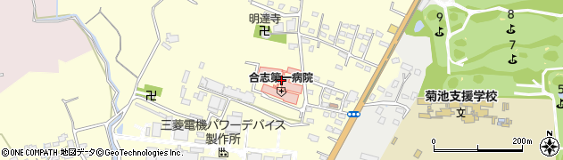 熊本県合志市御代志812周辺の地図