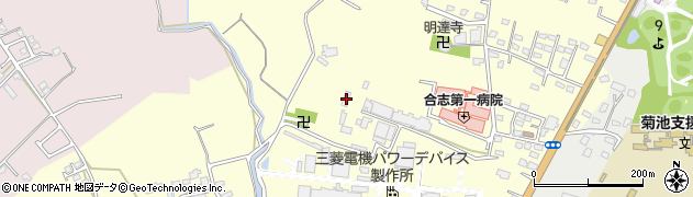 熊本県合志市御代志793周辺の地図