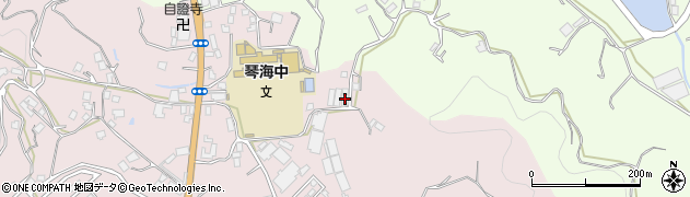 長崎県長崎市琴海戸根町1044周辺の地図