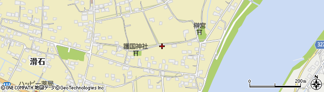 熊本県玉名市滑石1943周辺の地図