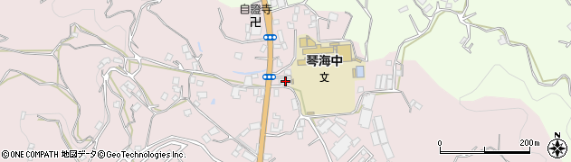 長崎県長崎市琴海戸根町1076周辺の地図