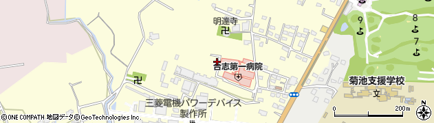 熊本県合志市御代志809周辺の地図