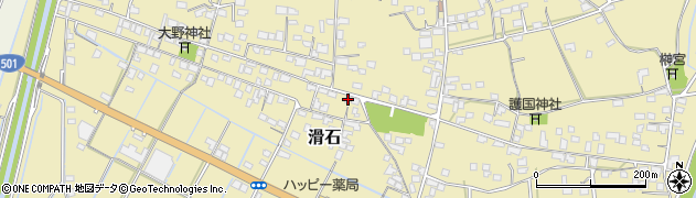 熊本県玉名市滑石2048周辺の地図