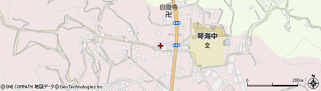 長崎県長崎市琴海戸根町1118周辺の地図